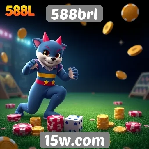 588brl apresenta novas opções de jogos online