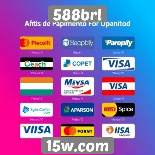 Variedade de métodos de pagamento no 588brl é ampla